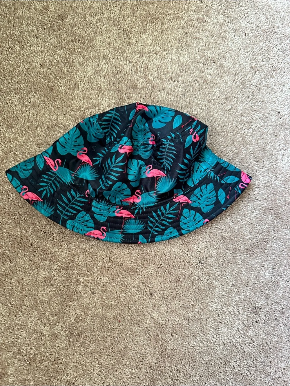 Lug Black & White Polka Dot reversible Bucket Hat